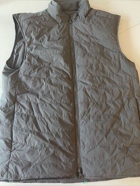Myles Lightweight Gray Puffer Vest